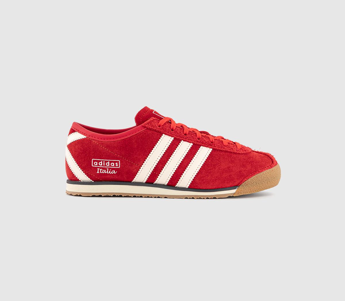 adidasItalia 70s Trainers adidasItalia 70s TrainersRed Cream White Silver Metallic