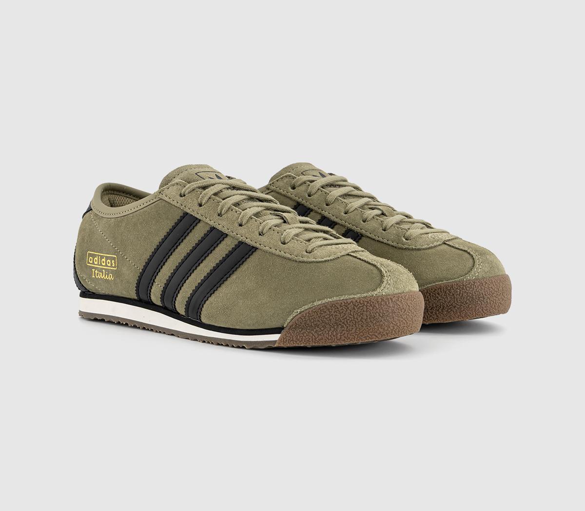 adidasItalia 70s TrainersOrbit Green Black White