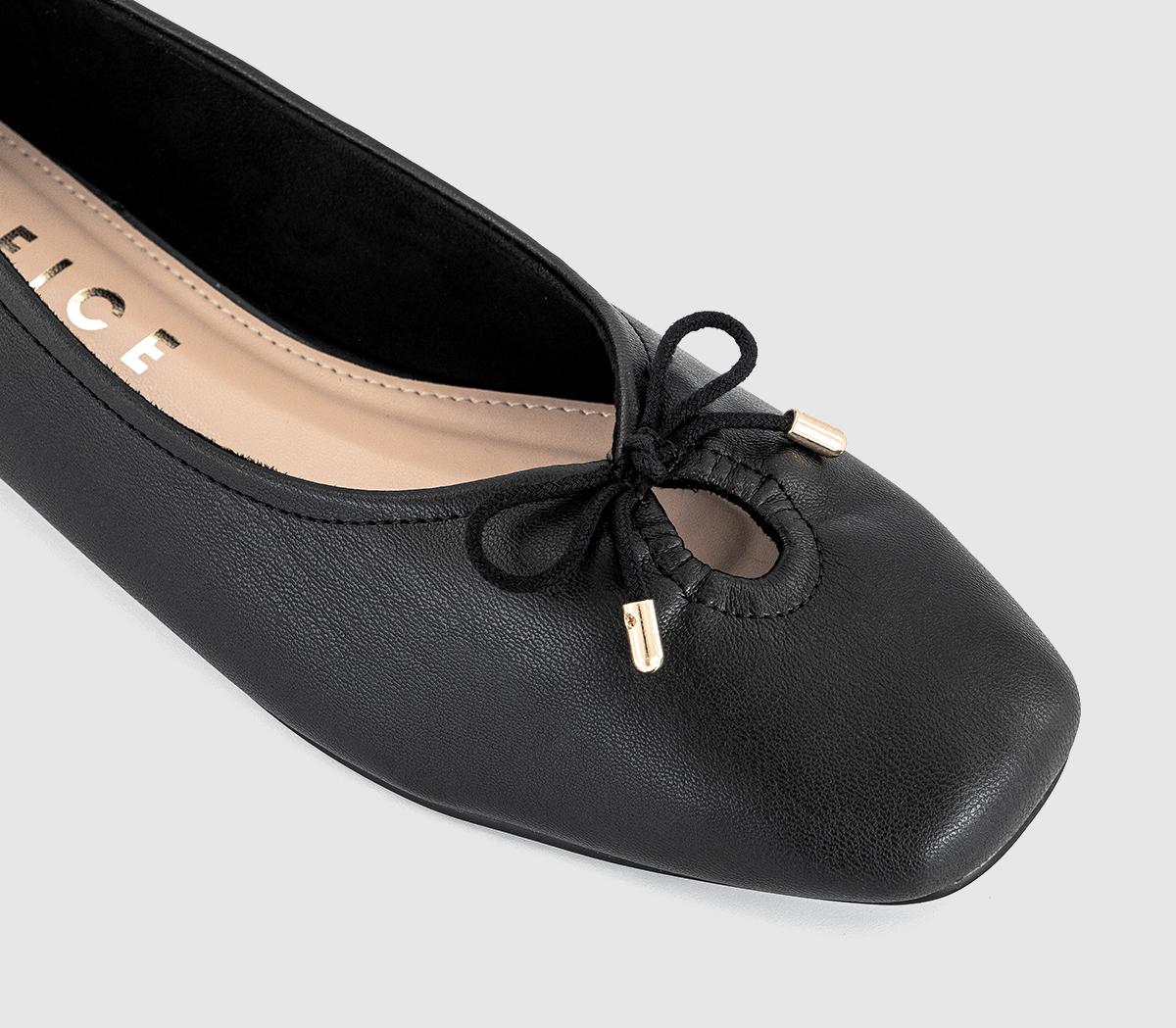 OFFICEFreya Bow Ballerina ShoesNew Black