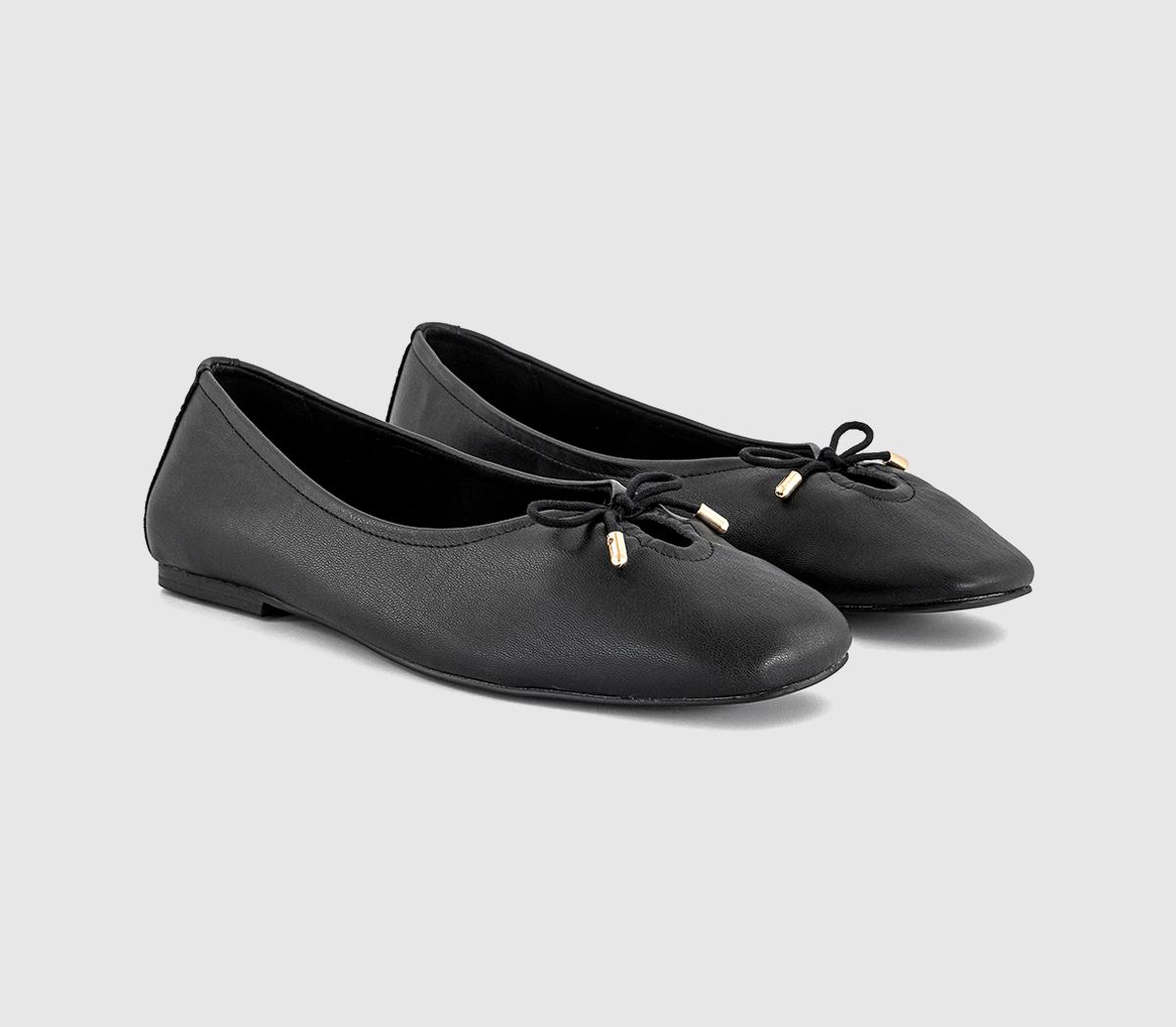 OFFICEFreya Bow Ballerina ShoesNew Black