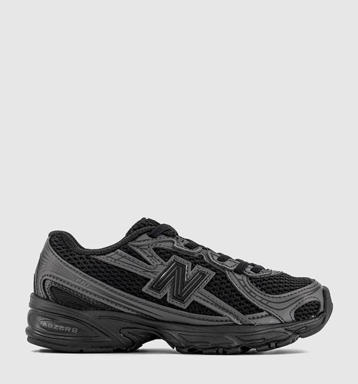 New Balance 740 Youth Trainers Black Cement