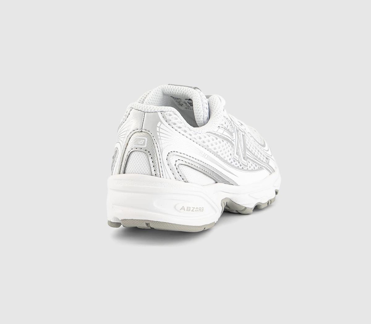 New Balance740 Youth TrainersWhite Silver Metallic