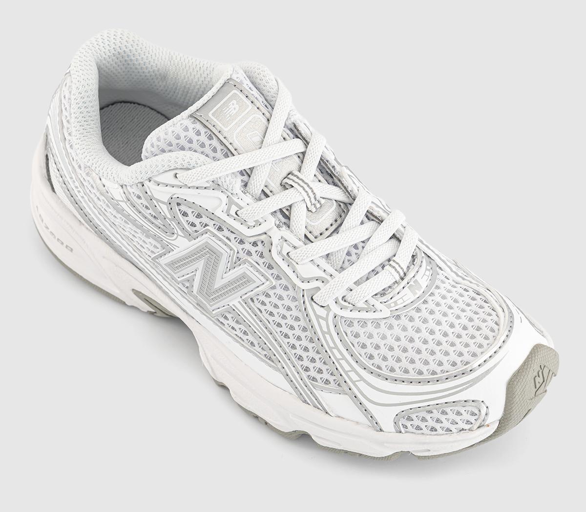 New Balance740 Youth TrainersWhite Silver Metallic