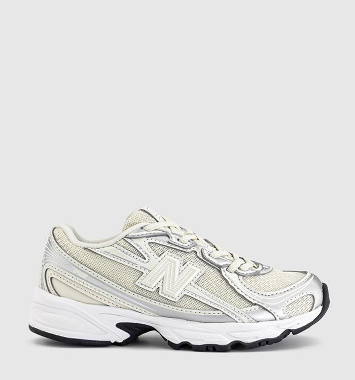 New Balance 740 Youth Trainers Turtledove Linen