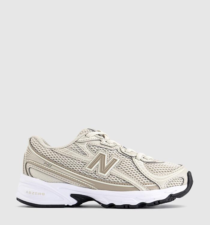 New Balance 740 Youth Trainers Timberwolf Stoneware