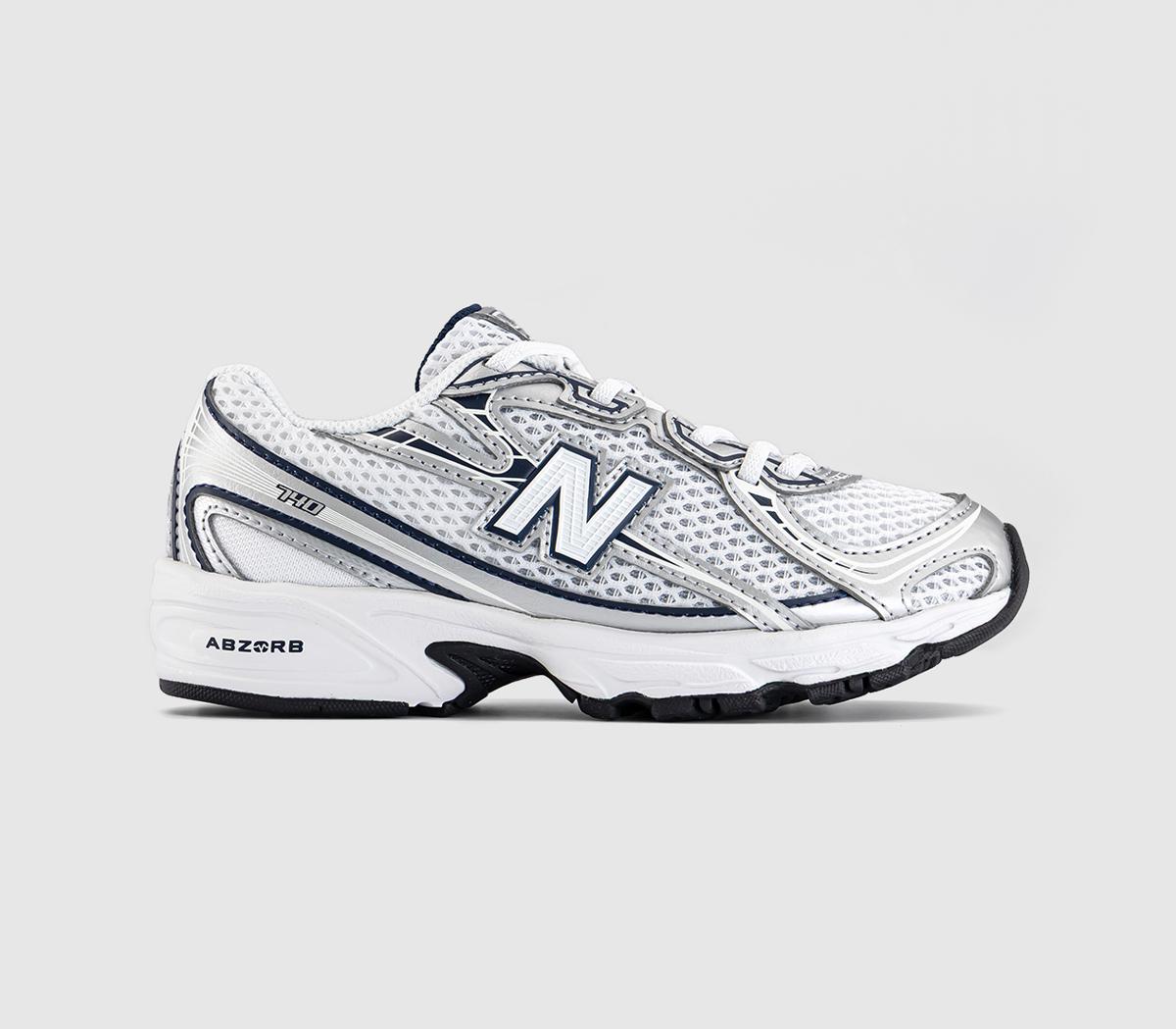 New Balance 740  Trainers Navy White  Blue in Kids  Size 12 , Office Shoes