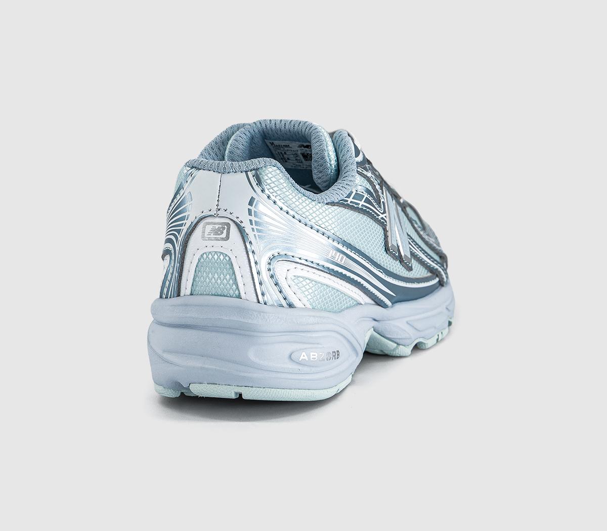 New Balance740 Youth TrainersGlint Blue  Oxford Blue