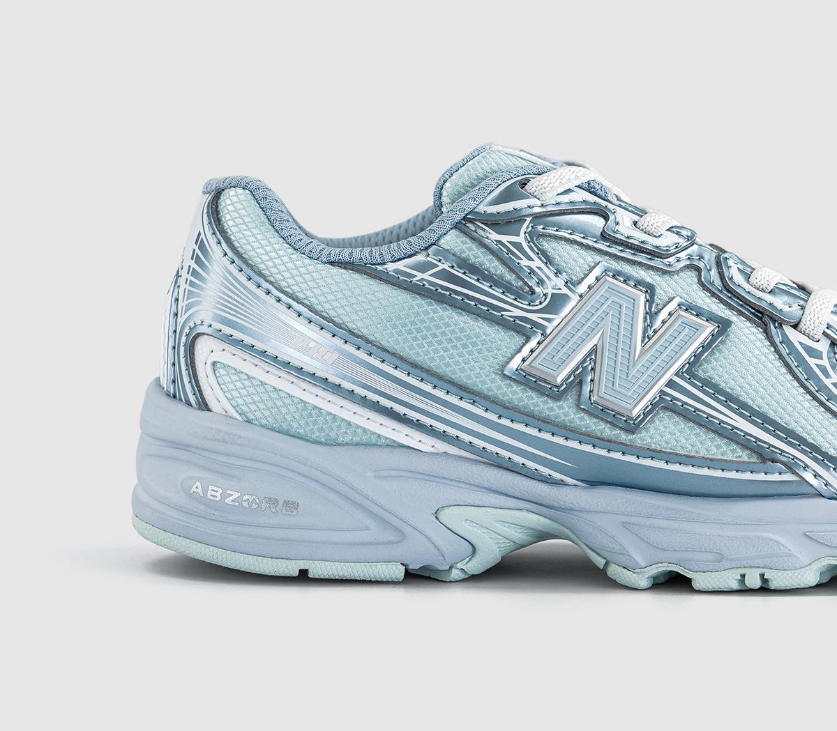 New Balance740 Youth TrainersGlint Blue  Oxford Blue