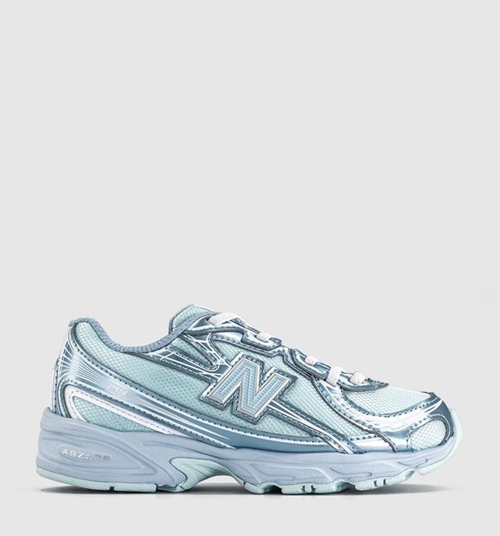 New Balance 740 Youth Trainers Glint Blue  Oxford Blue