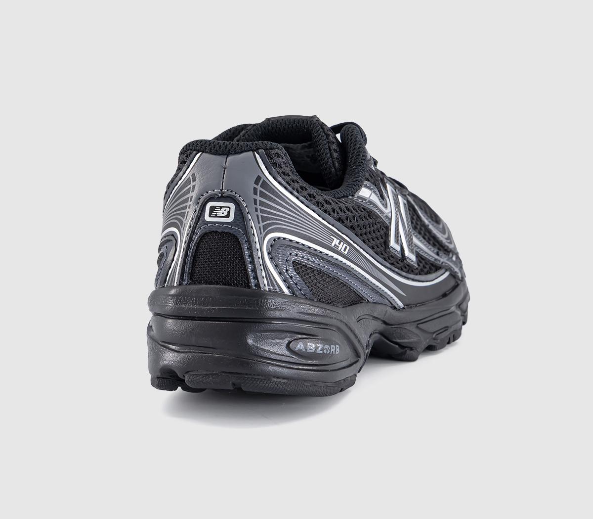 New Balance740 Youth TrainersBlack Silver Metalic Bm