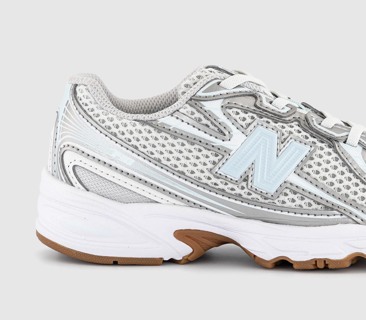 New Balance740 Kids TrainersSilver Metalic Blue