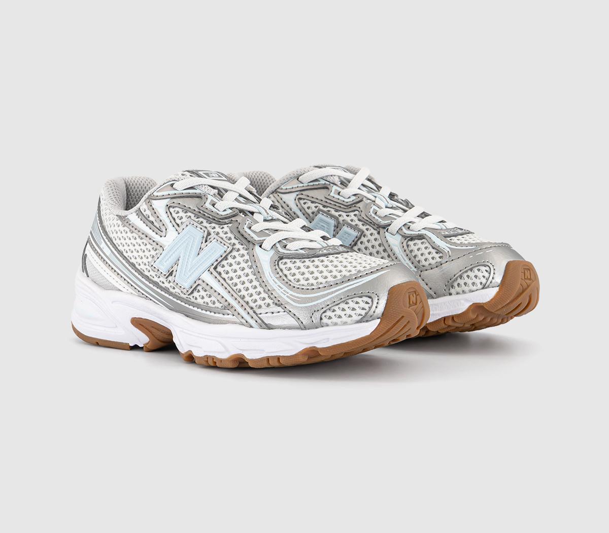 New Balance740 Kids TrainersSilver Metalic Blue