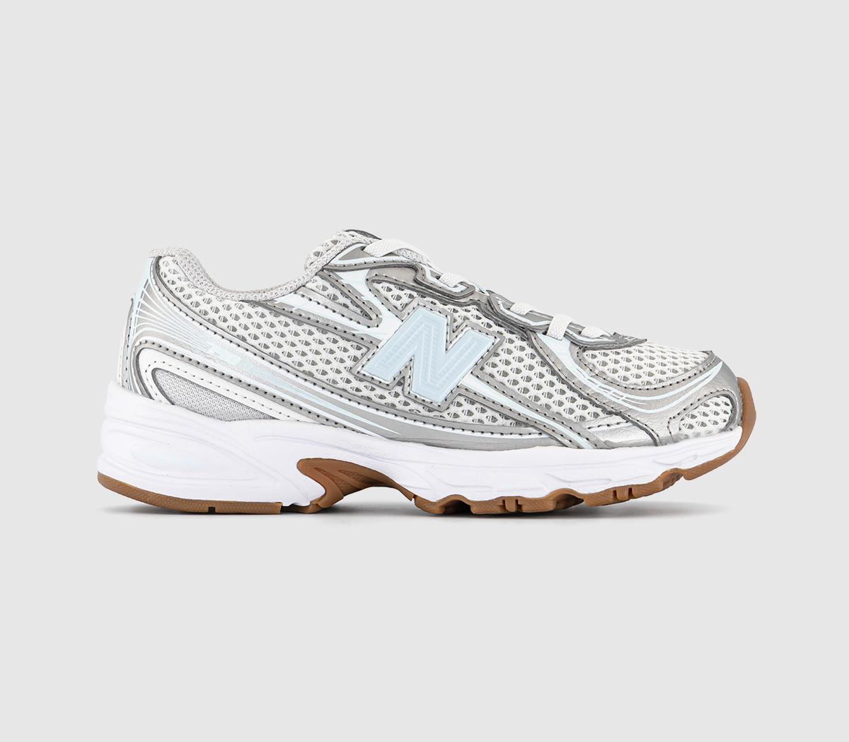 New Balance740 Kids TrainersSilver Metalic Blue