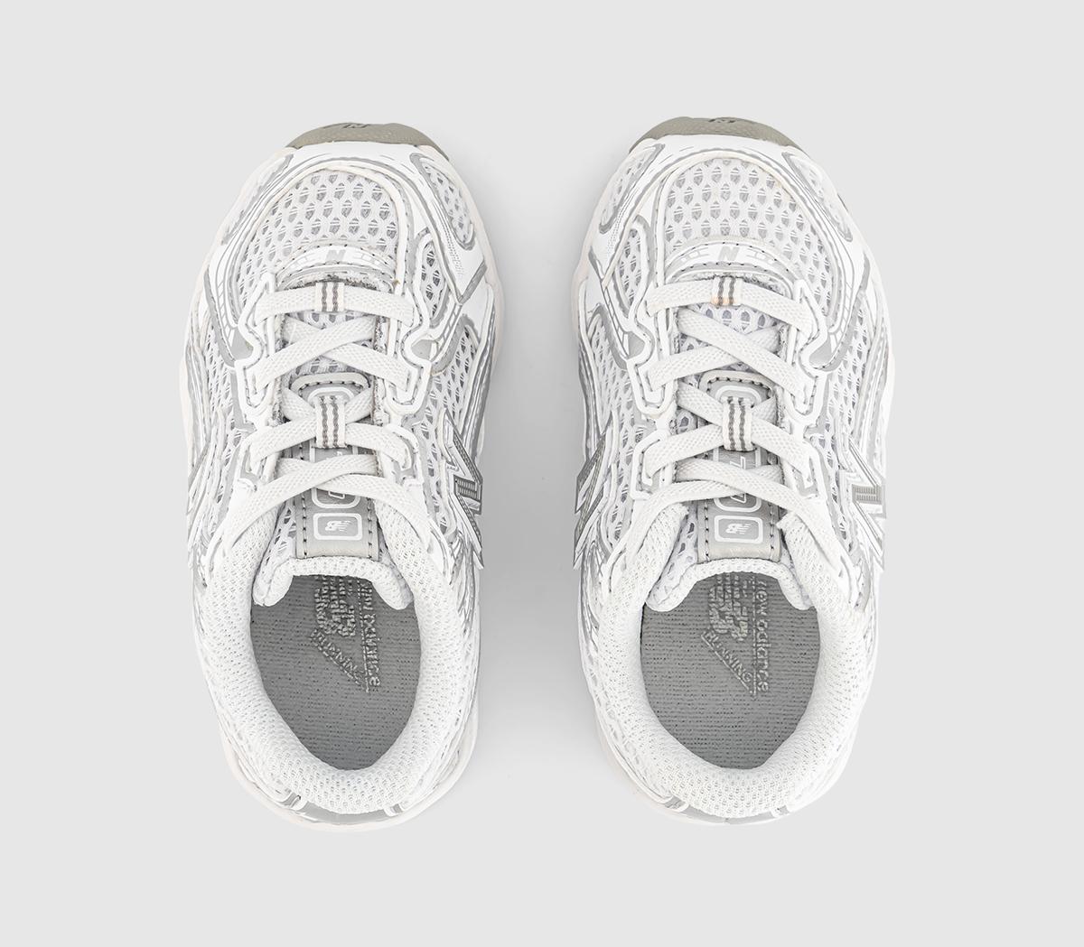 New Balance740 Infant TrainersWhite Silver Metalic