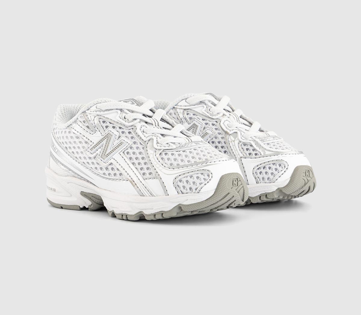 New Balance740 Infant TrainersWhite Silver Metalic