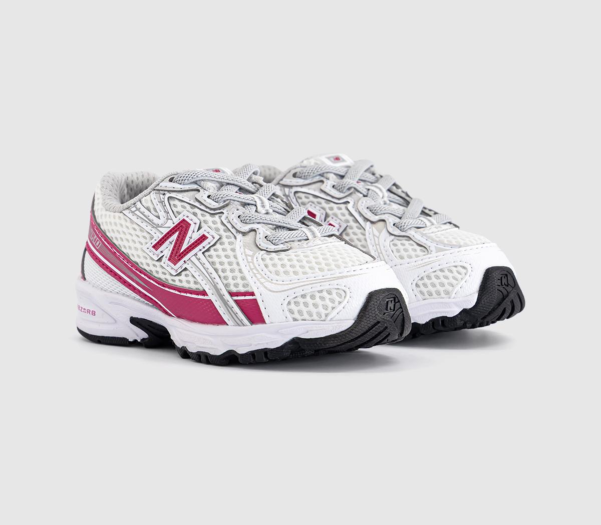 New Balance740 Infant TrainersWhite Carnival Pink