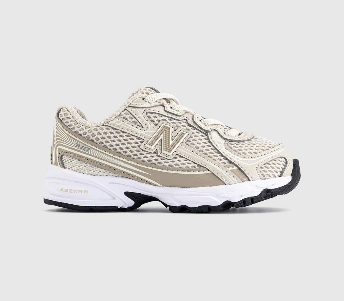 New Balance 740  Trainers Timberwolf Stoneware  Grey in Kids  Size 7, Office Shoes