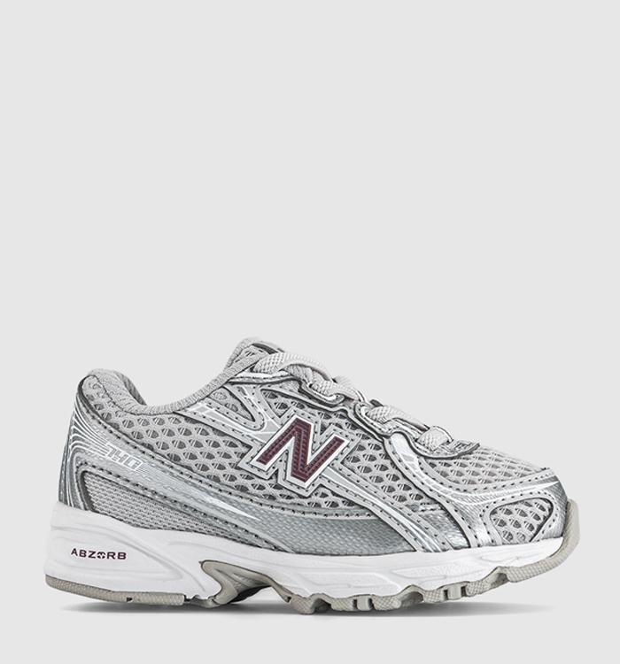 New Balance 740 Infant Trainers Grey Matter Pebble
