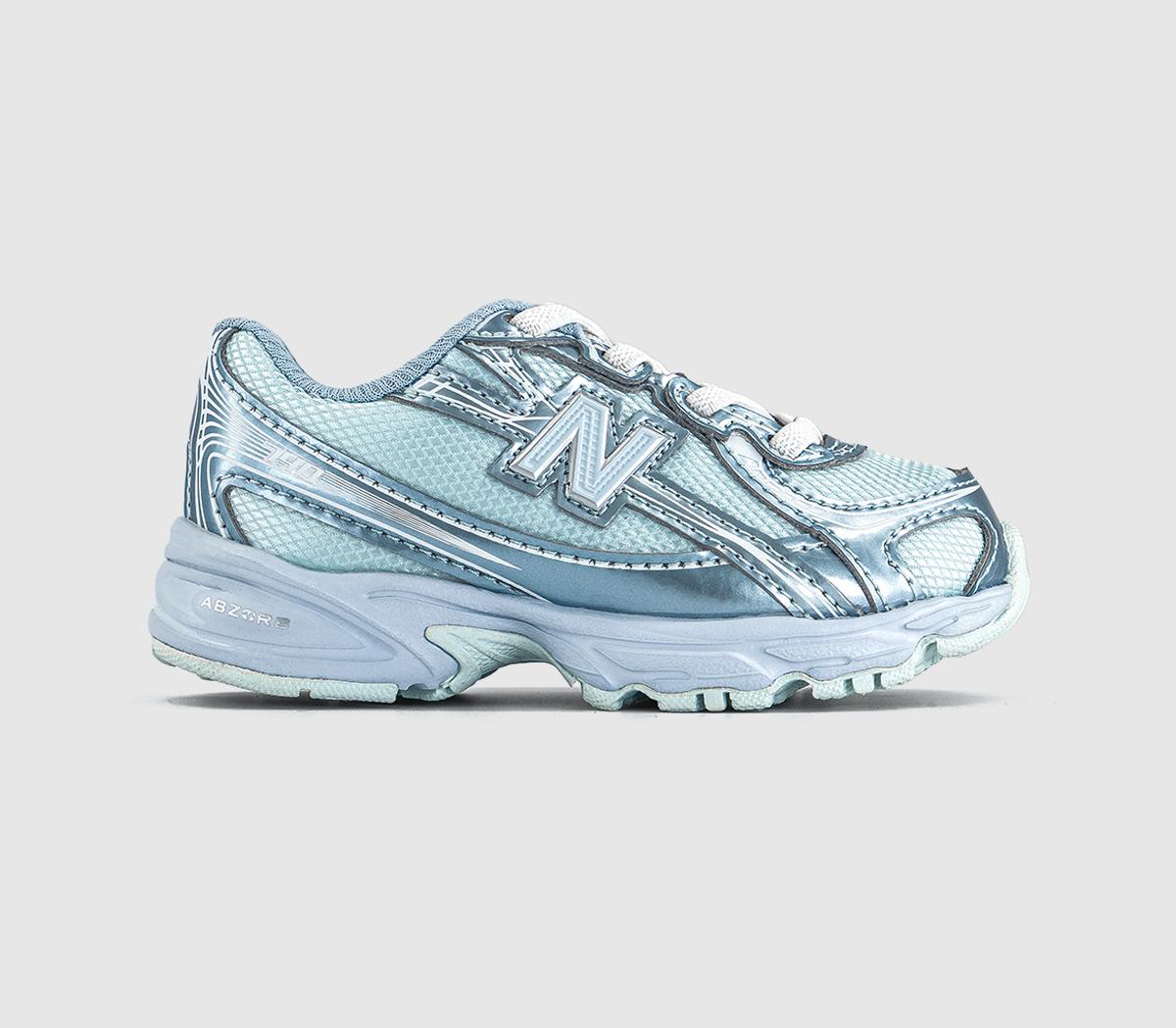 New Balance 740  Trainers Glint Oxford Blue in Kids  Size 9, Office Shoes
