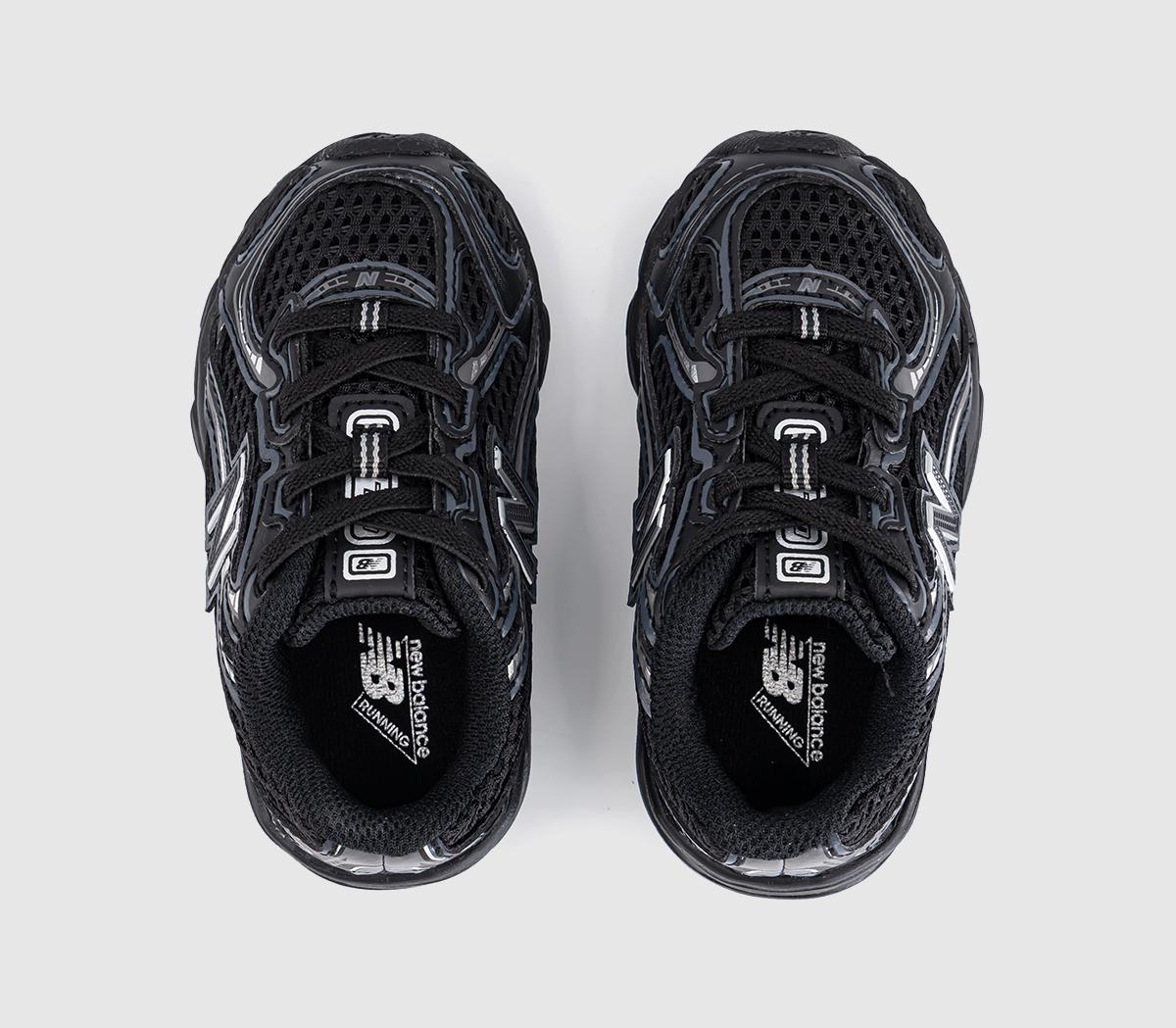 New Balance740 Infant TrainersBlack Silver Metalic Bm
