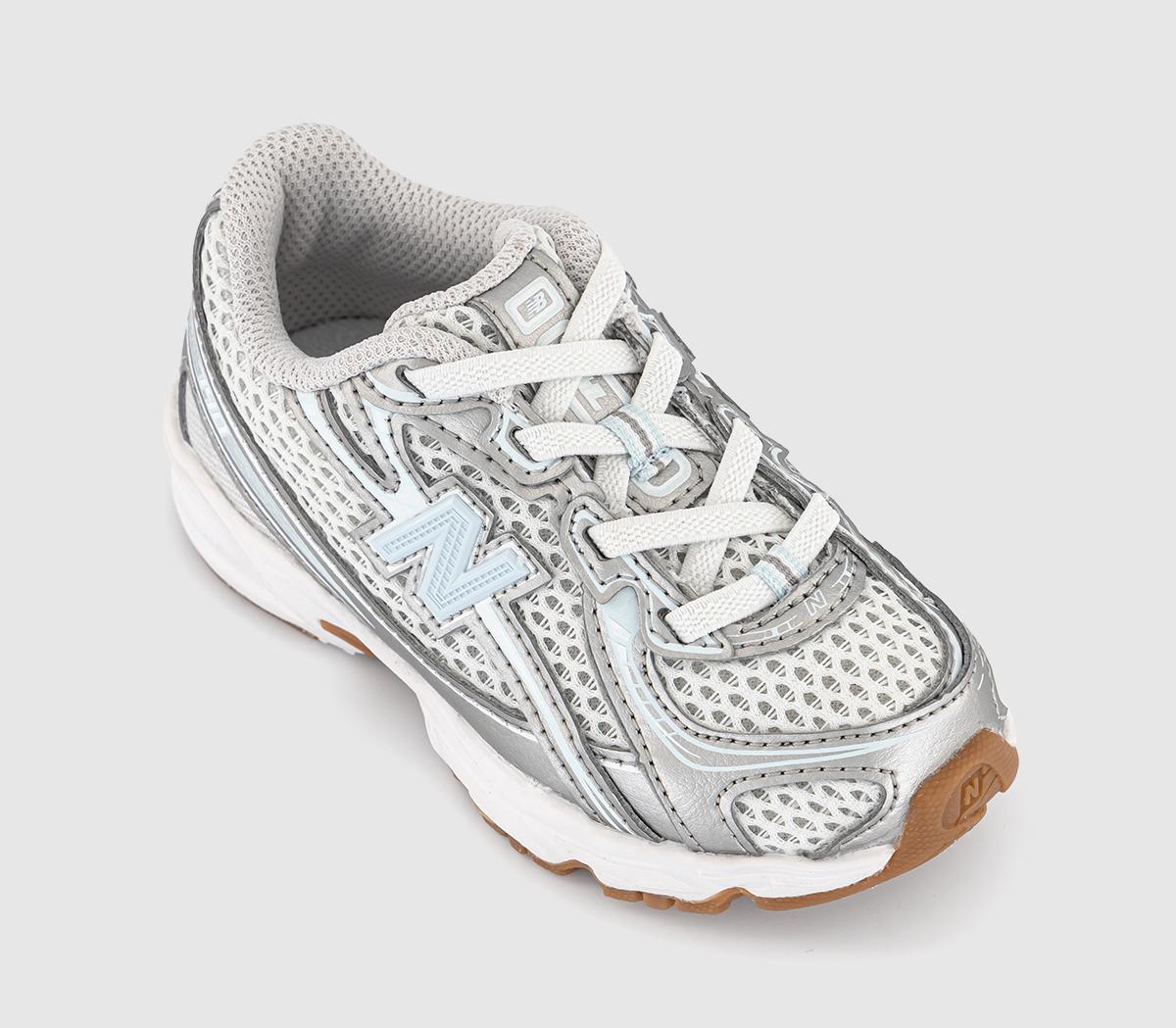 New Balance740 Infant TrainersSilver Metalic Blue