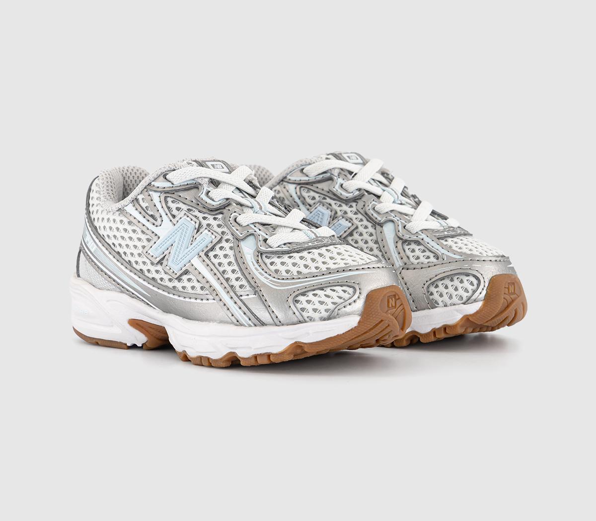 New Balance740 Infant TrainersSilver Metalic Blue