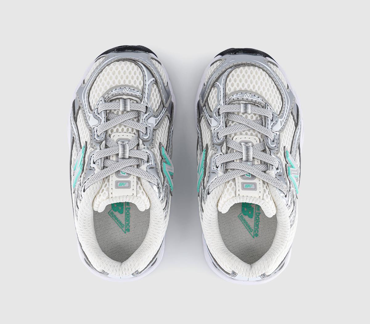 New Balance740 Infant TrainersSilver Metallic Deep Red