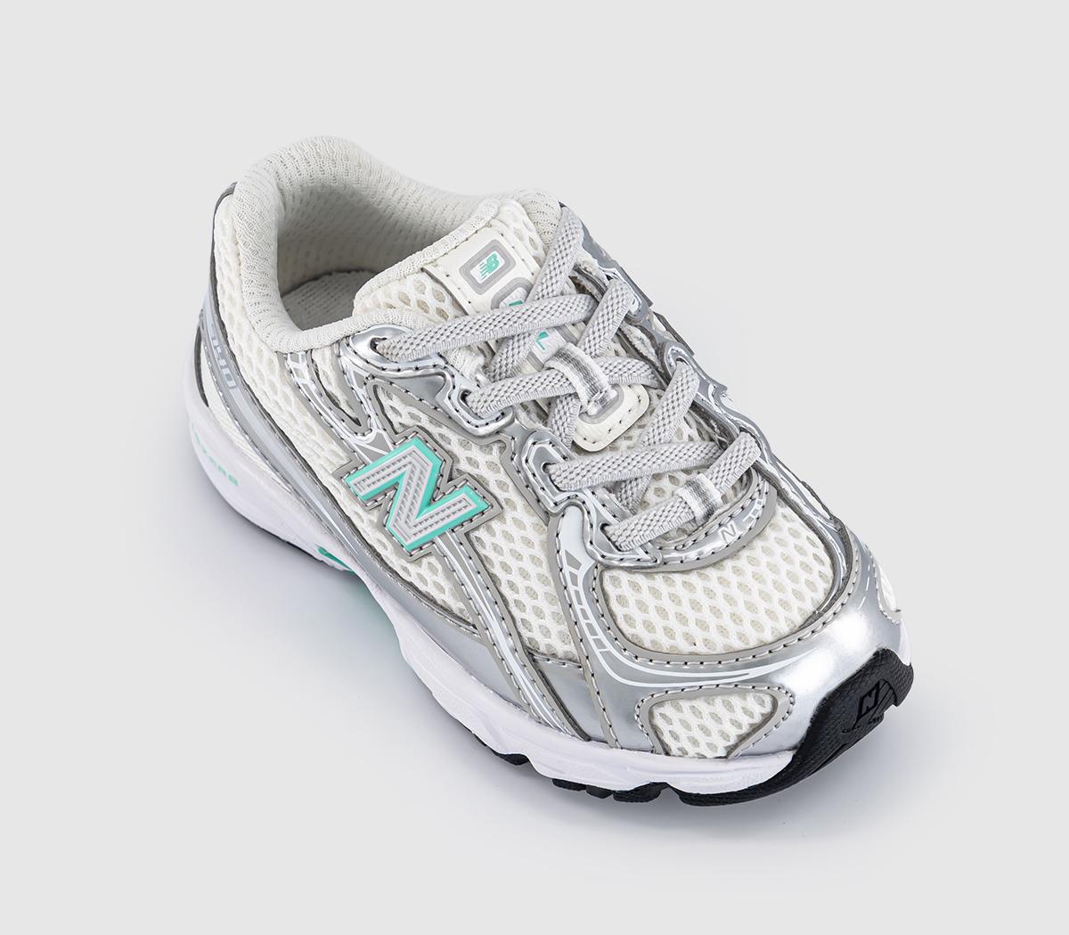 New Balance740 Infant TrainersSilver Metallic Deep Red