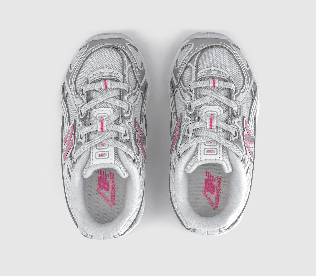 New Balance740 Infant TrainersSilver Metallic Signal Pink