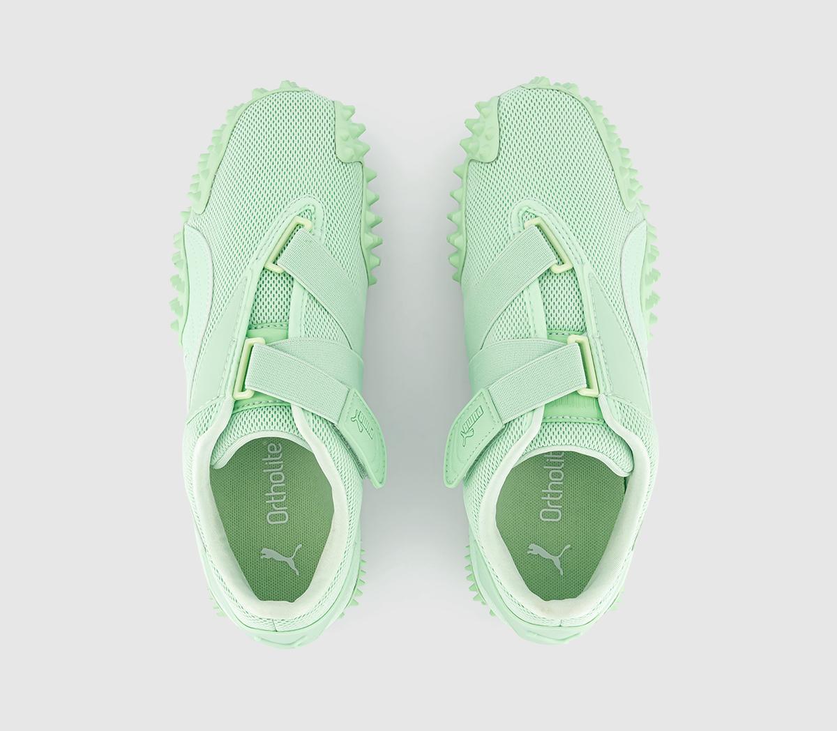 PUMAMostro Ecstasy TrainersFresh Mint White