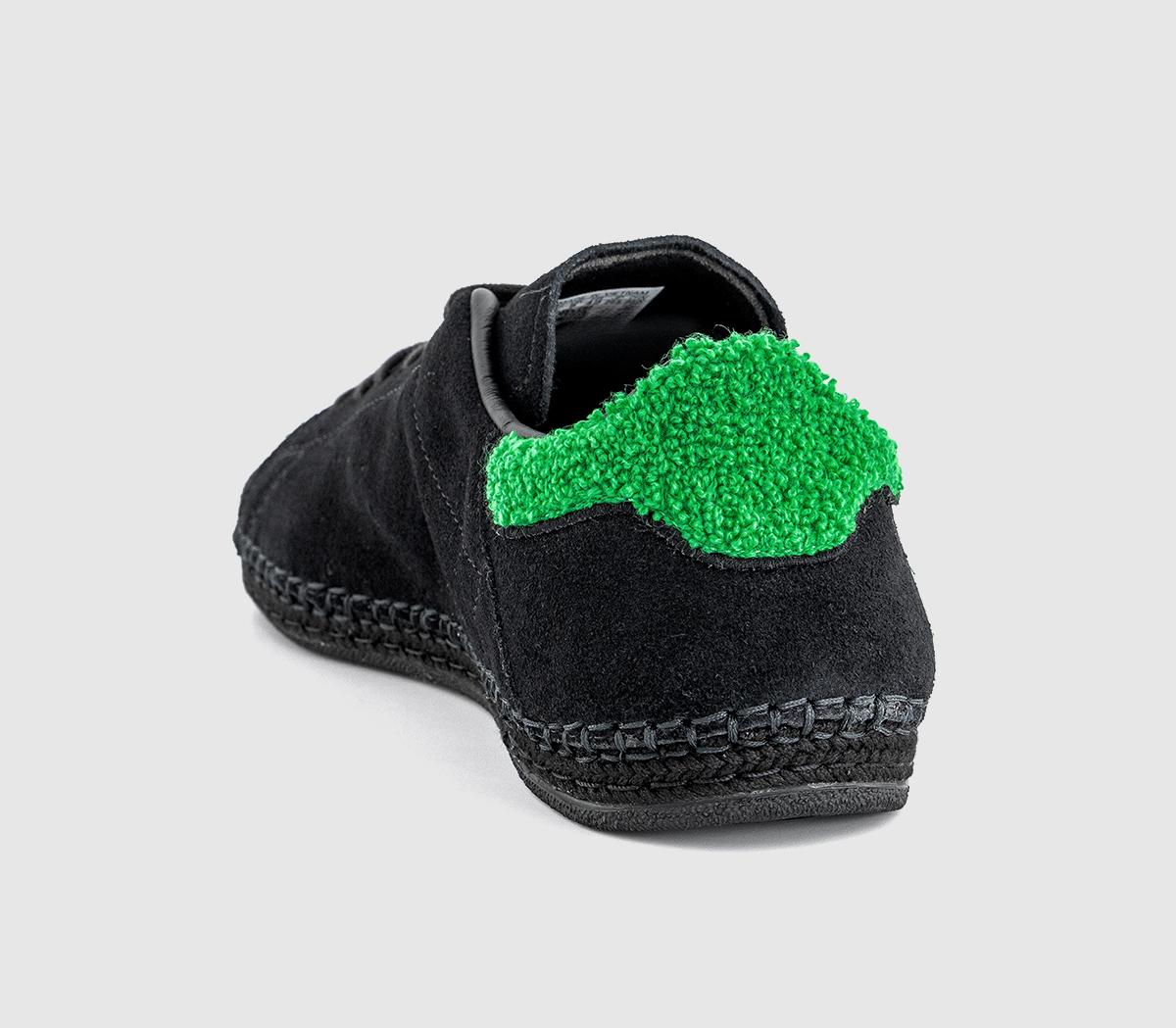 adidasClot Stan Smith TrainersCore Black Green Core Black