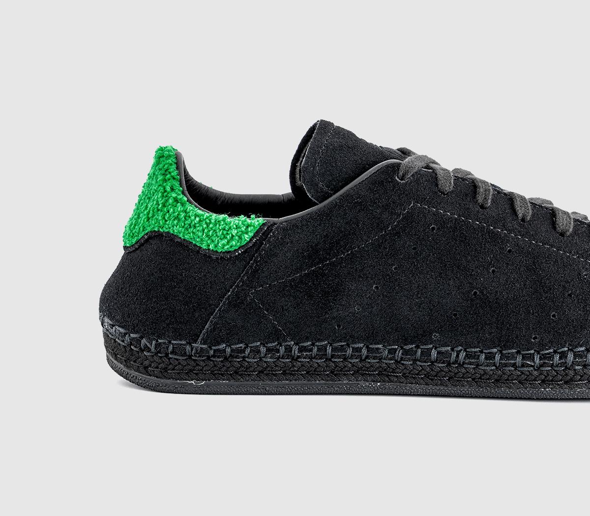 adidasClot Stan Smith TrainersCore Black Green Core Black