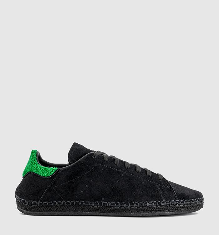 adidas Clot Stan Smith Trainers Core Black Green Core Black