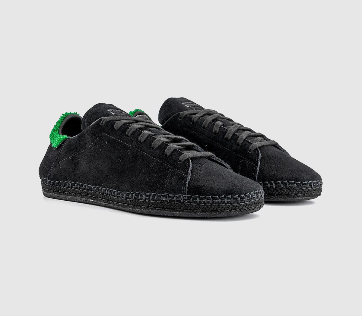 adidasClot Stan Smith TrainersCore Black Green Core Black