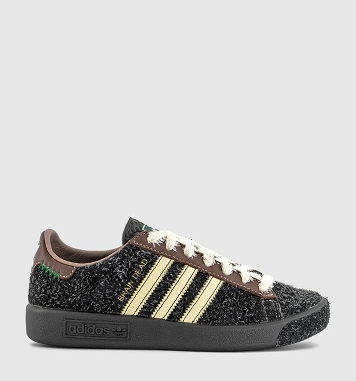 adidas Consortium Forest Hills x Brain Dead Core Black