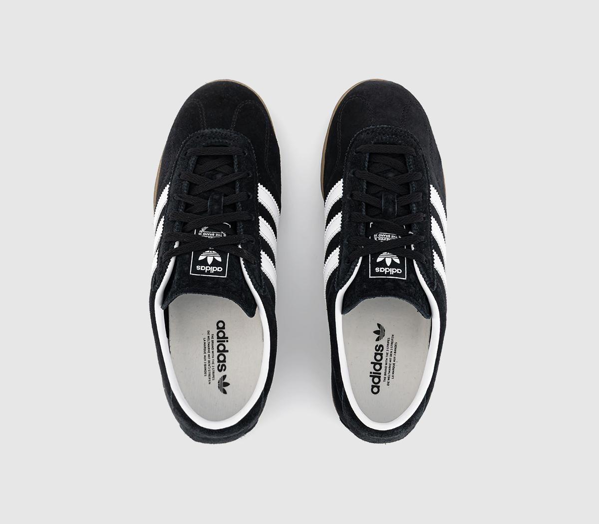 adidasGazelle Lo Pro TrainersBlack White