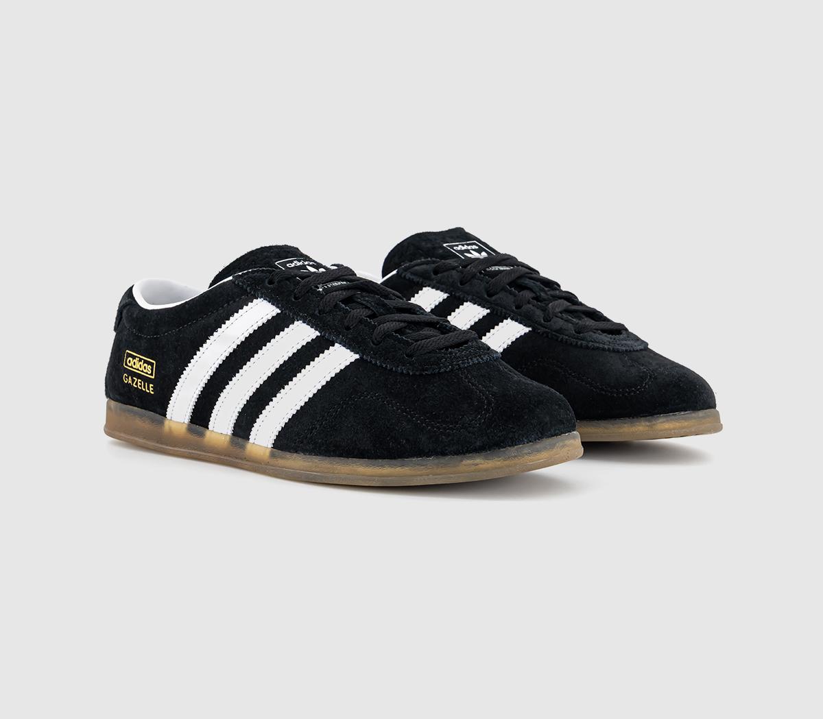adidasGazelle Lo Pro TrainersBlack White