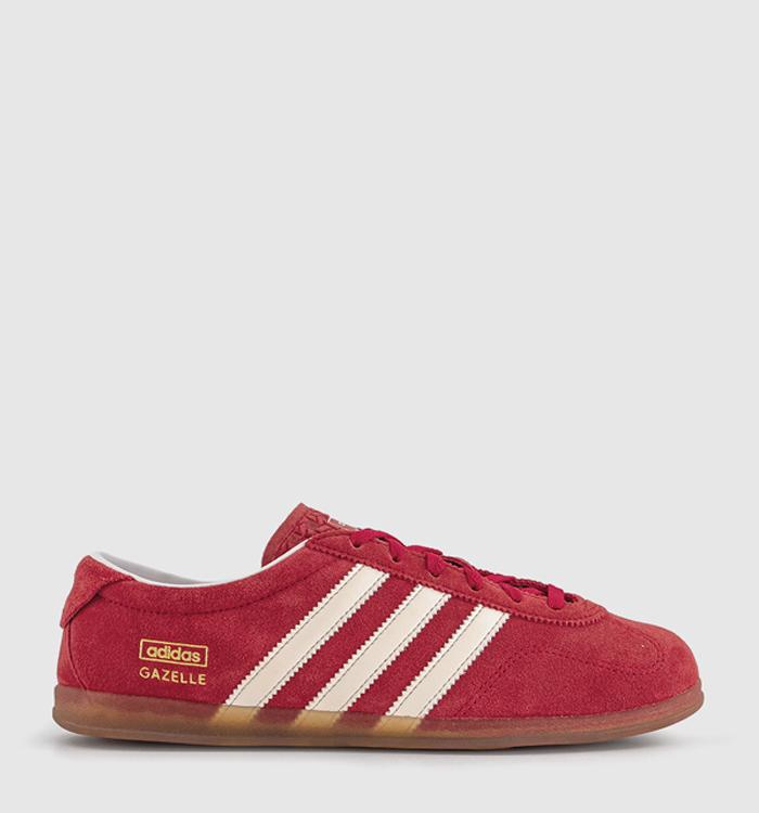 adidas Gazelle Lo Pro Trainers Red White Gum