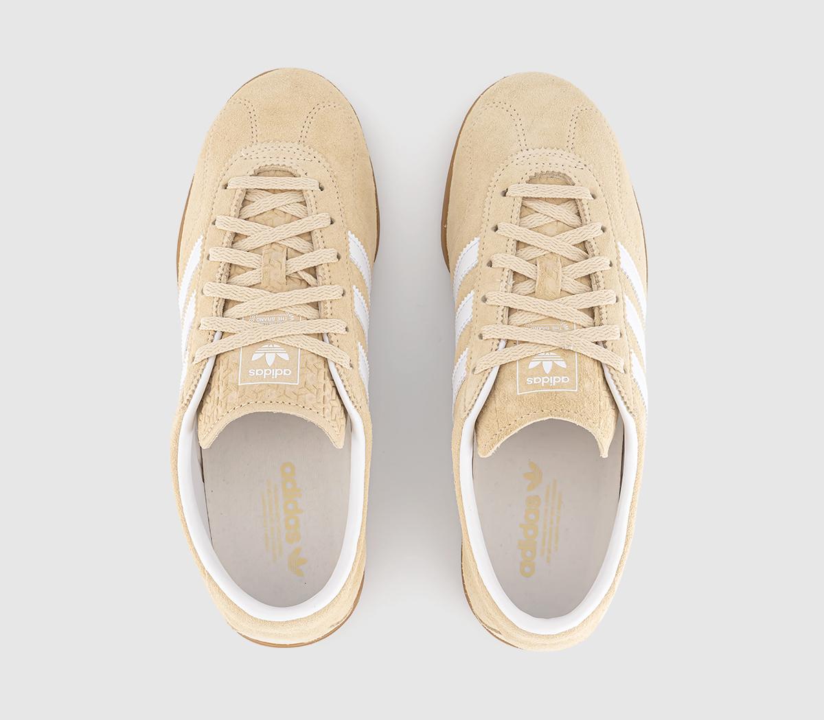 adidasGazelle Lo Pro TrainersSand Strata White Gum