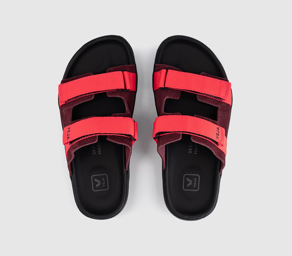 VEJAArpoador SandalsAmarante Rose Fluo Black F