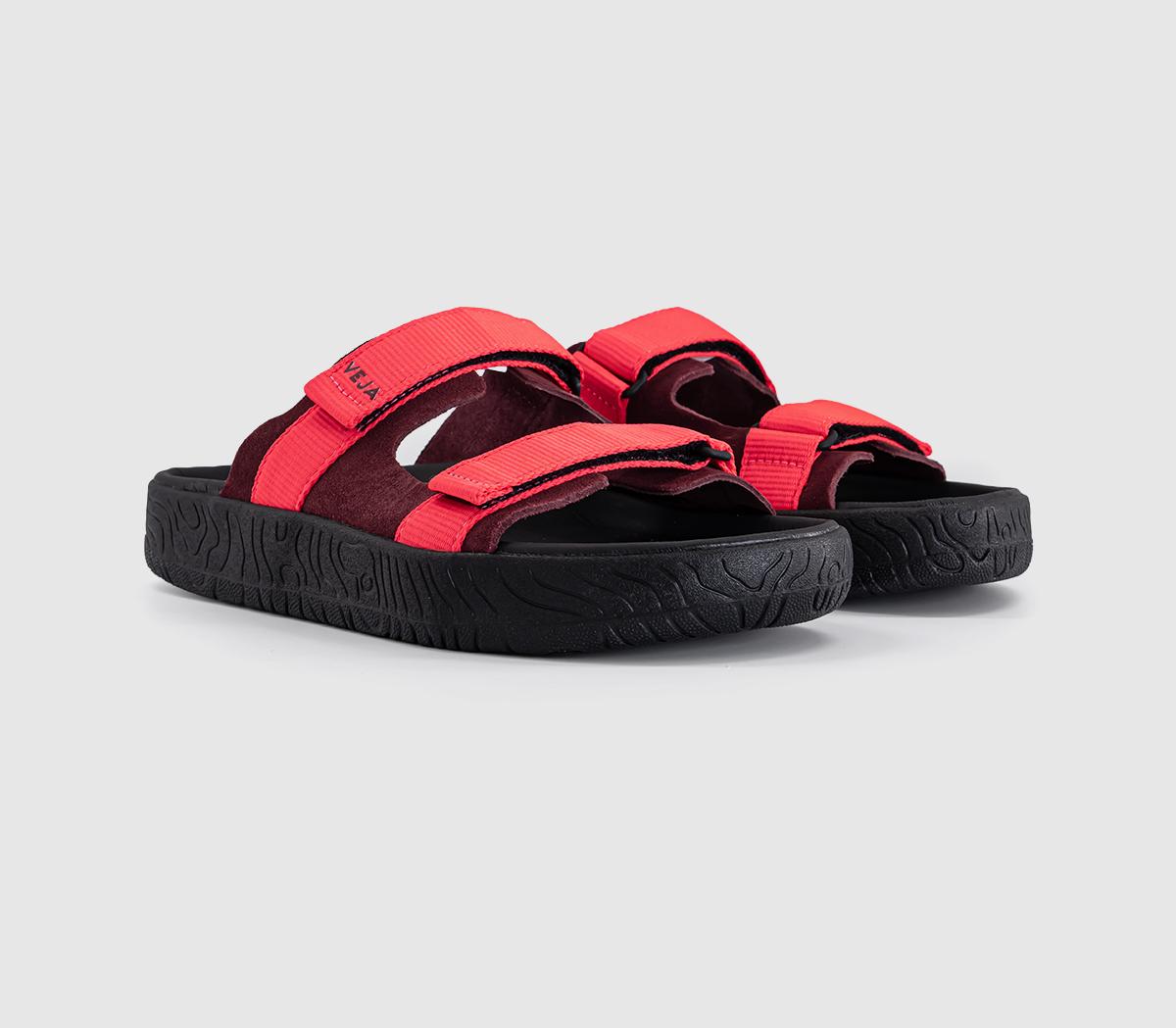 VEJAArpoador SandalsAmarante Rose Fluo Black F