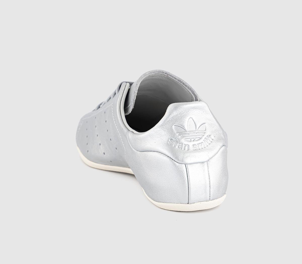 adidasStan Smith Lo Pro W TainersSilver Metallic Grey Cloud White