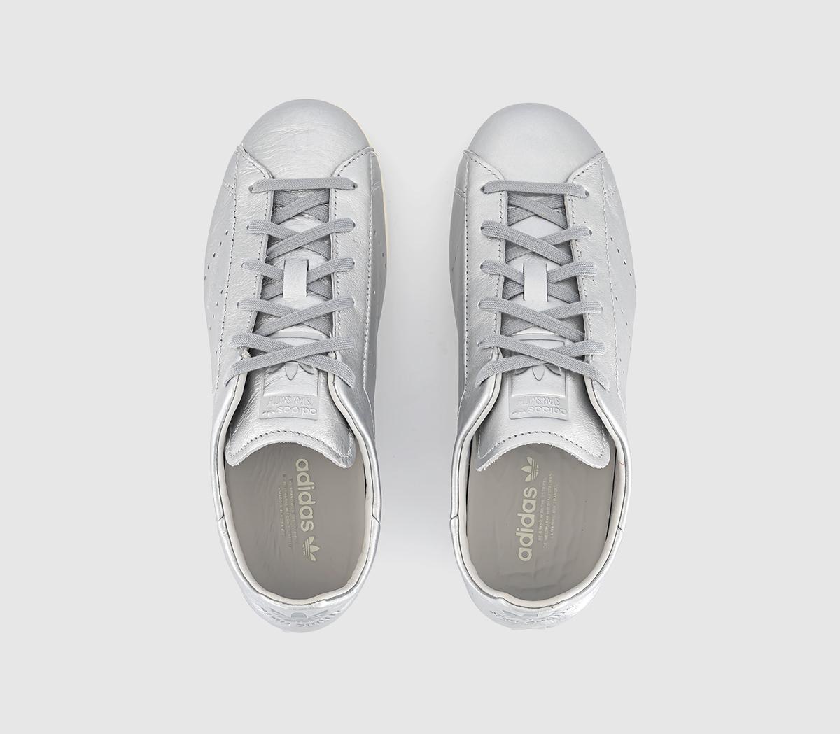 adidasStan Smith Lo Pro W TainersSilver Metallic Grey Cloud White