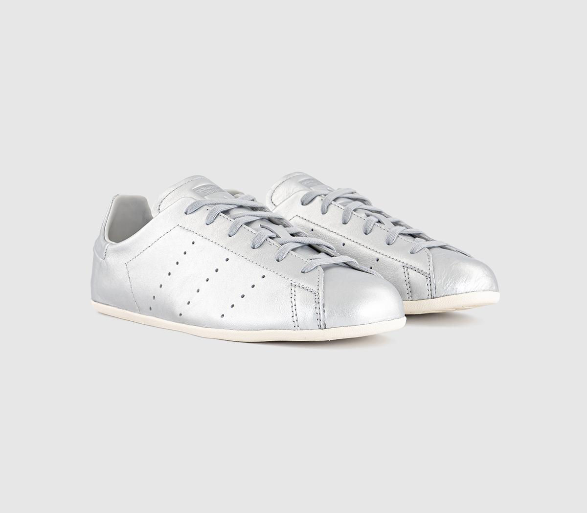 adidasStan Smith Lo Pro W TainersSilver Metallic Grey Cloud White