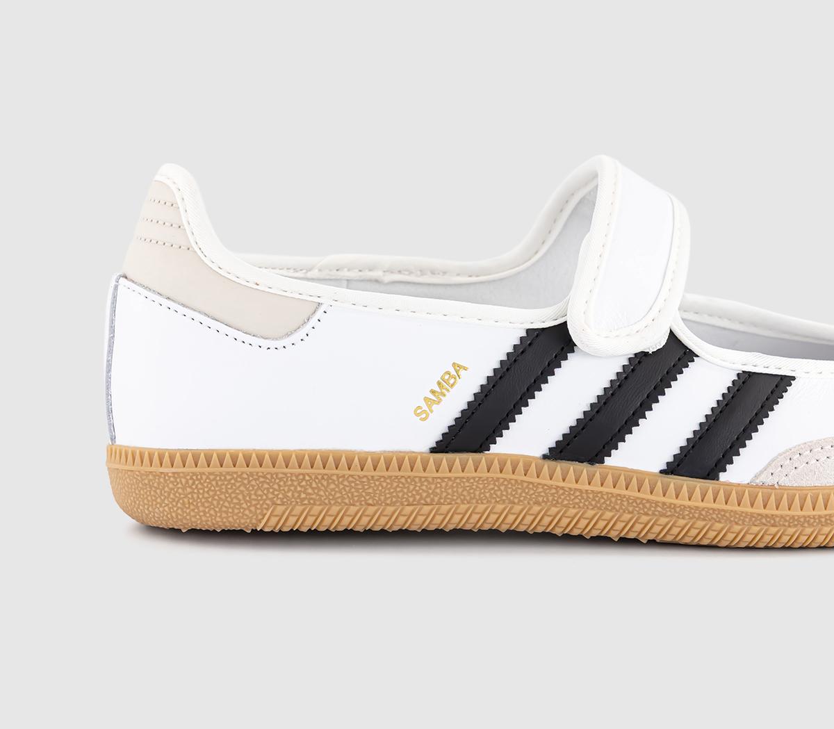 adidasSamba Jane TrainersWhite Alumina Black