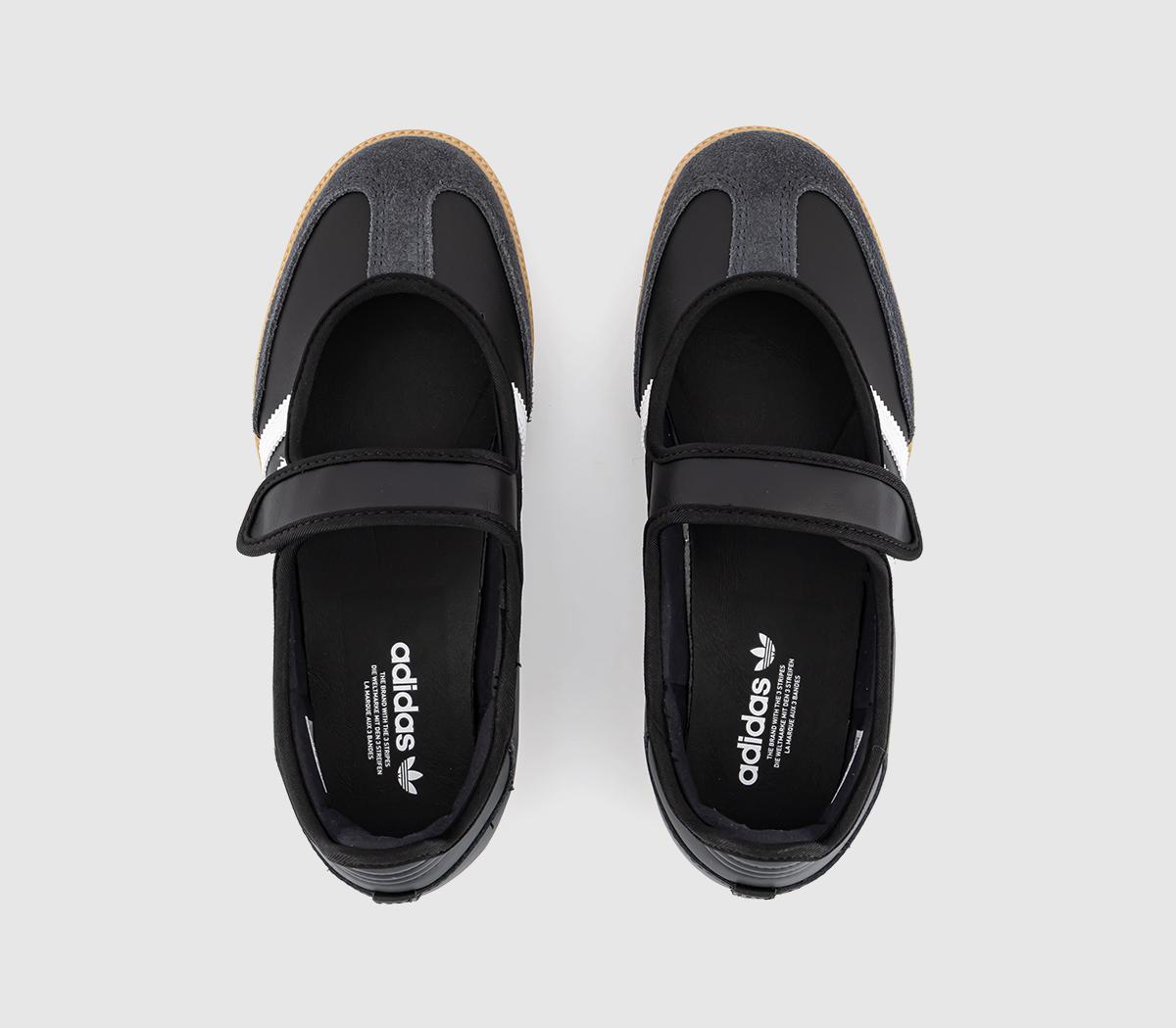 adidasSamba Jane TrainersWhite Carbon Black
