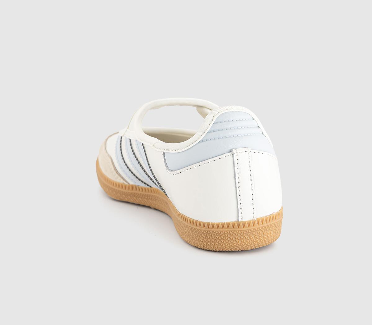 adidasSamba Jane TrainersCloud White Gum Halo Blue