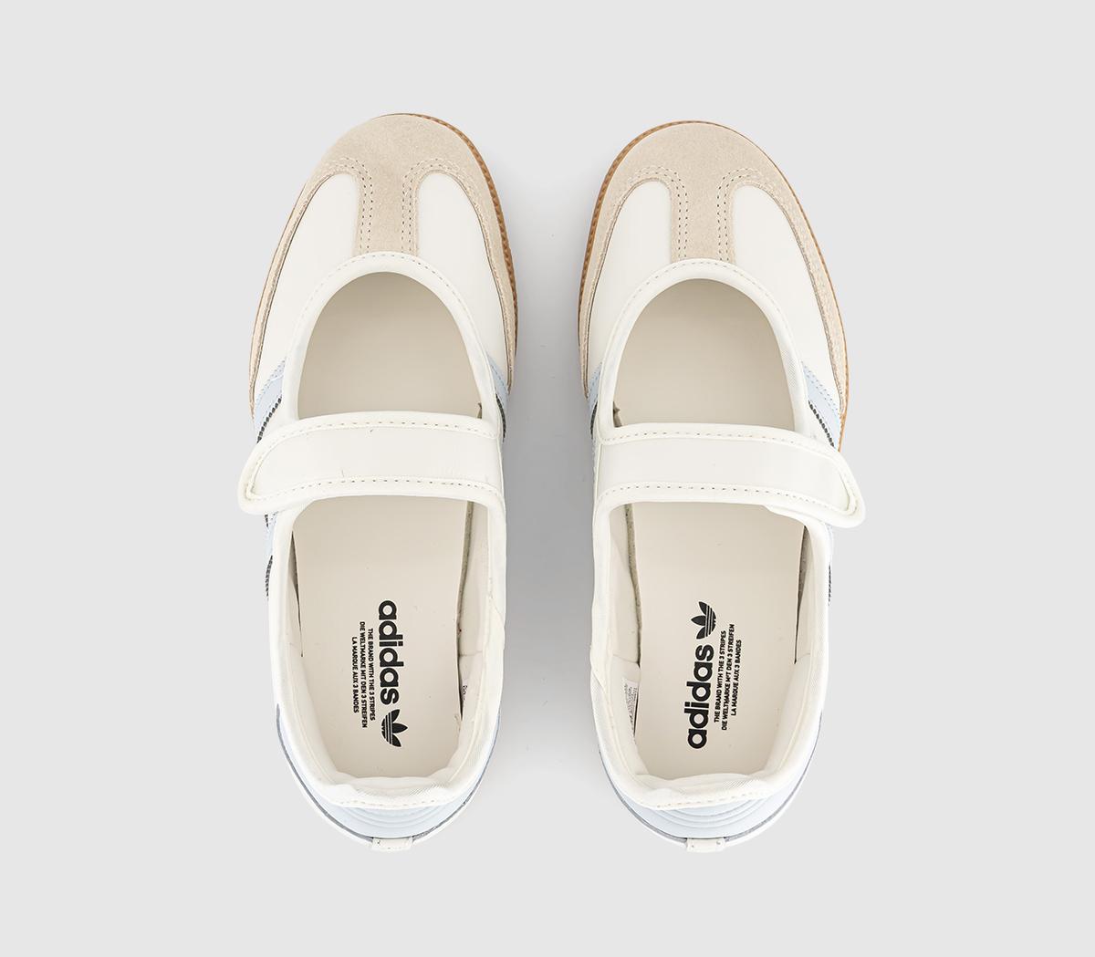 adidasSamba Jane TrainersCloud White Gum Halo Blue