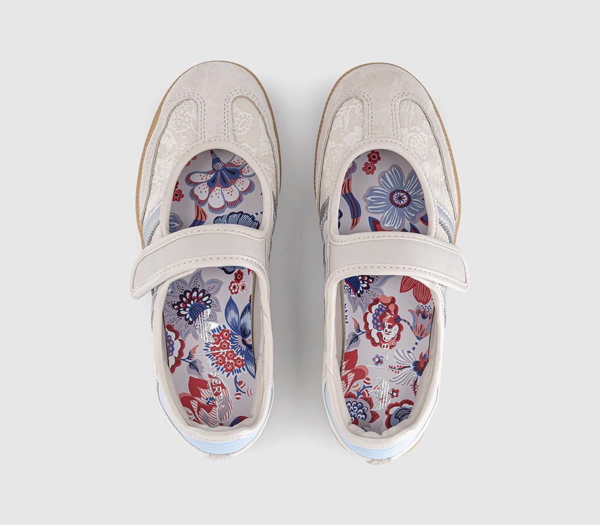 adidasAdidas x Liberty Samba JanesChalk Pearl Silver White