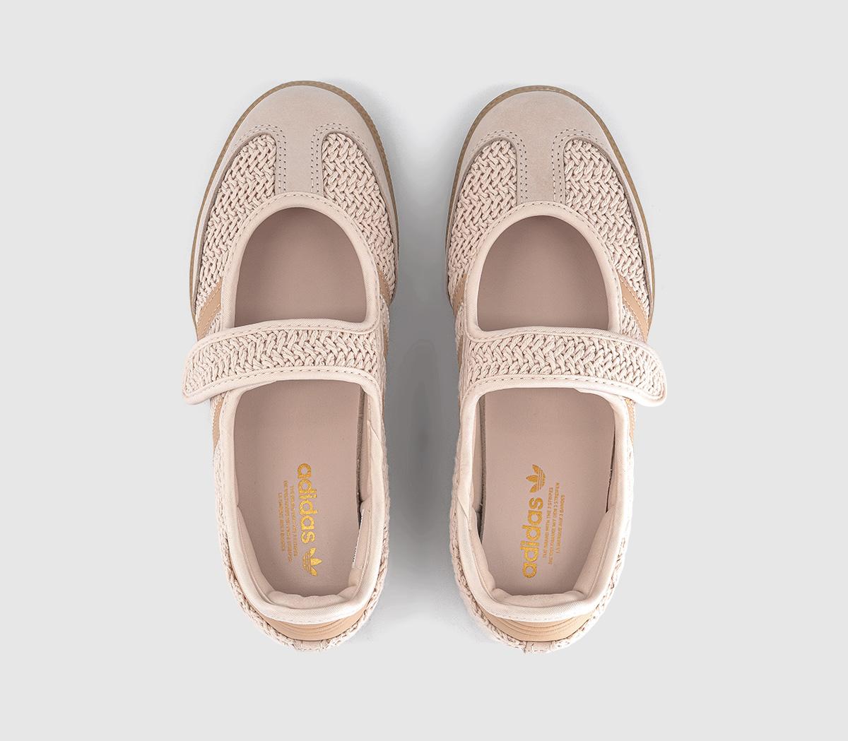 【まはろ】Saman【31】Jade Girl【41】Nano[35] adidas Samba Jane Ballet Trainers Wonder Quartz Halo Blush Gold